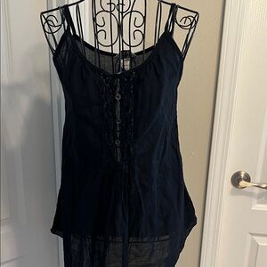 Hard Tail Black Camisole Top